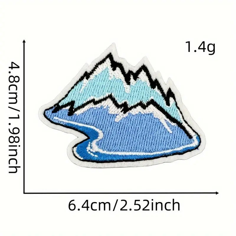 Iron-On Travel Patches – 20 Pc Set