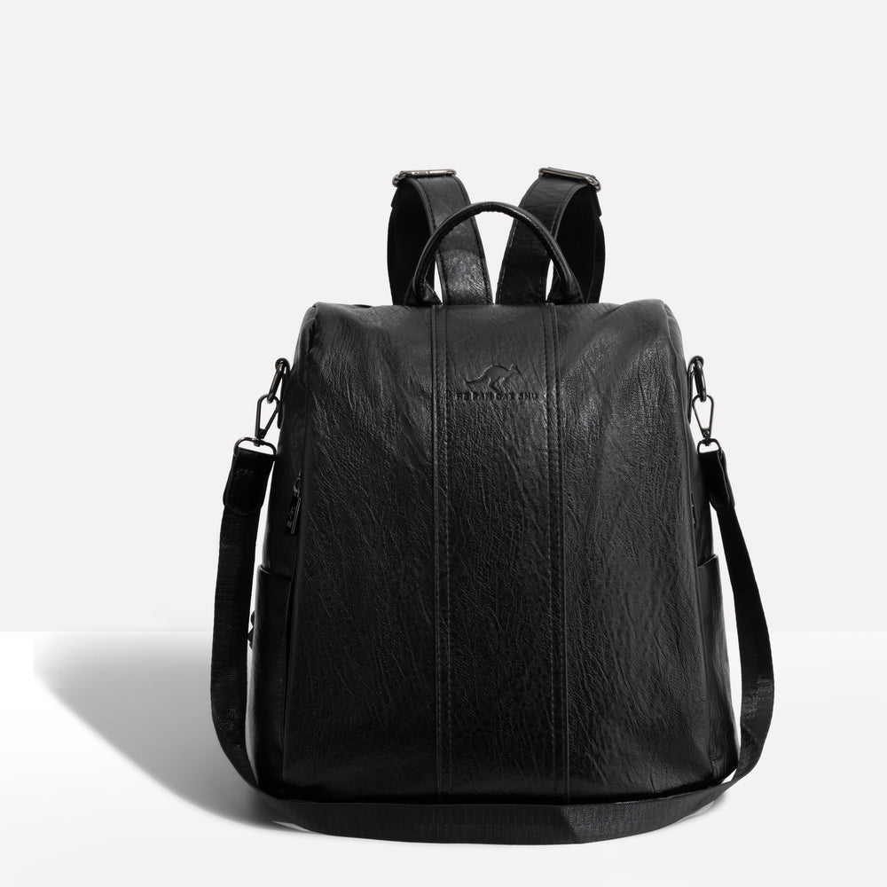 Tourer | Women's Anti-Theft Leather Backpack