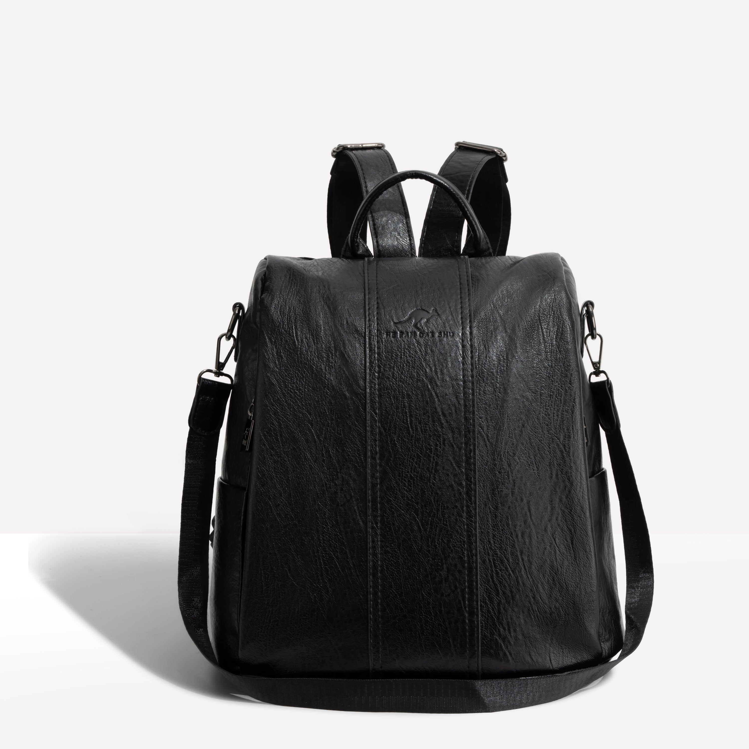 Tourer | Women's Anti-Theft Leather Backpack