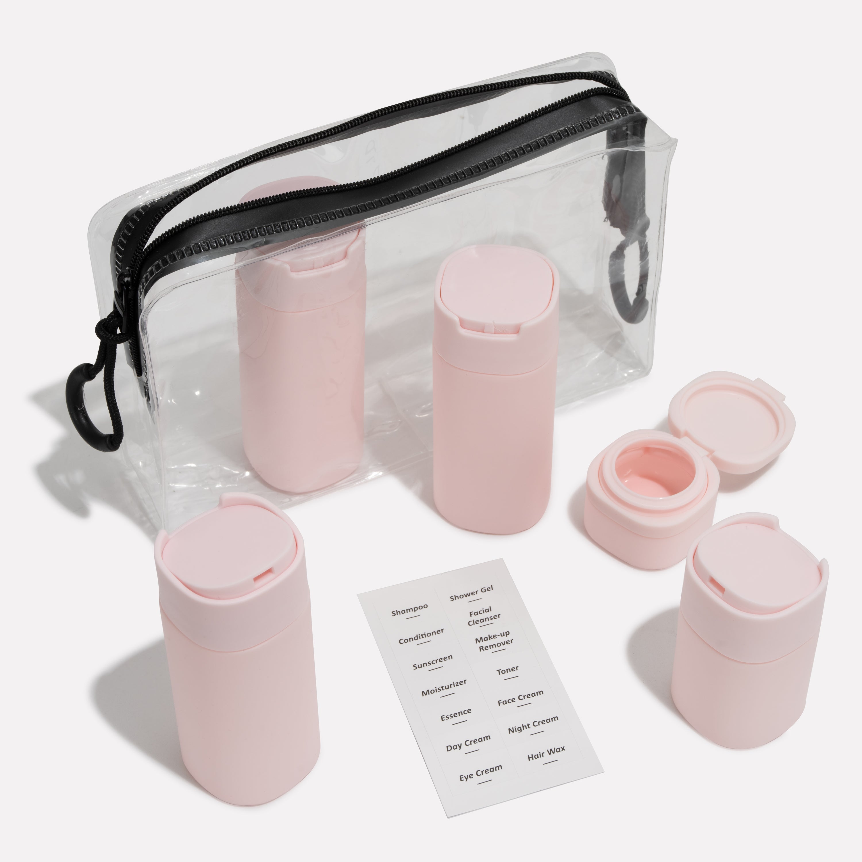 Travel Cream Dispensers Set | 5 Pack