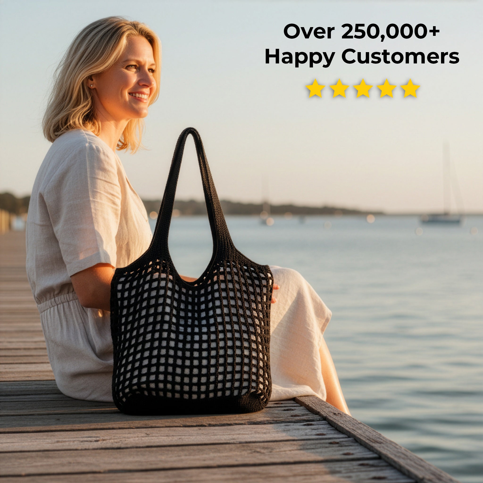 Breeze Woven Shoulder Bag