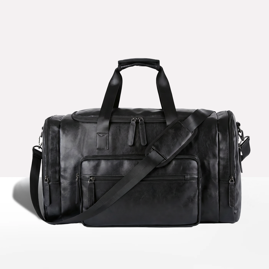 Classy Men’s Leather Duffle Bag
