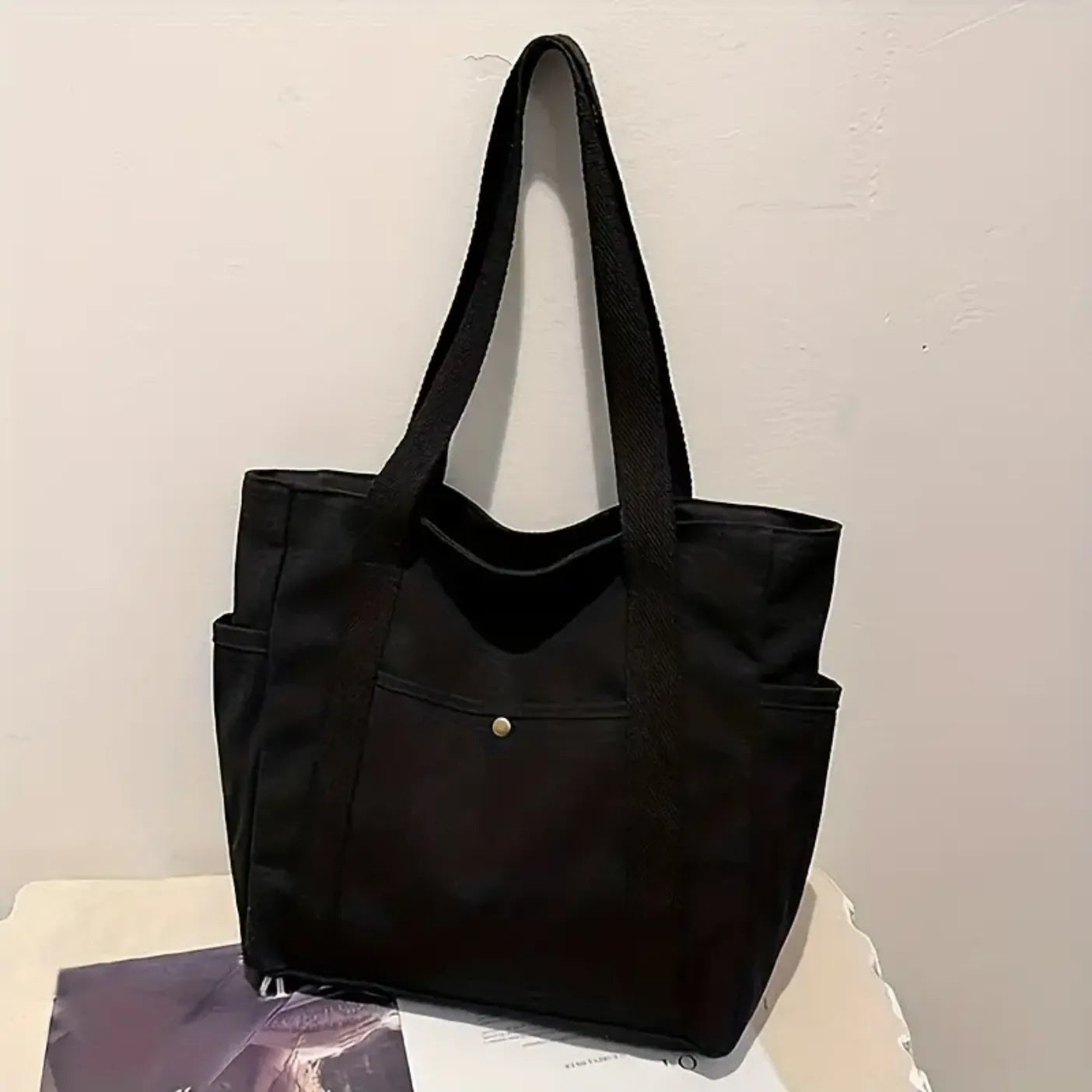 Sienna Canvas Shoulder Bag