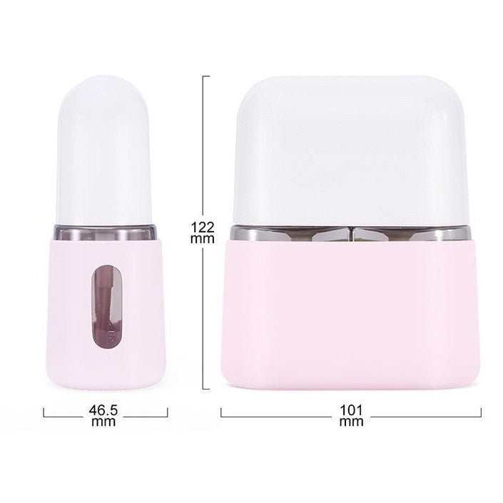 Compact Travel Dispenser Bottles