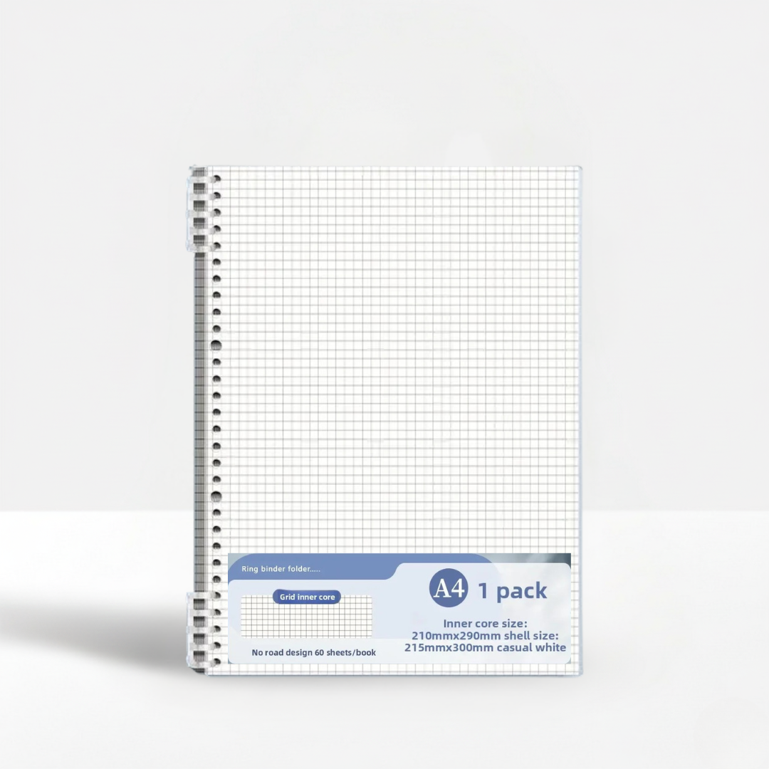 Transparent Looseleaf Notebook