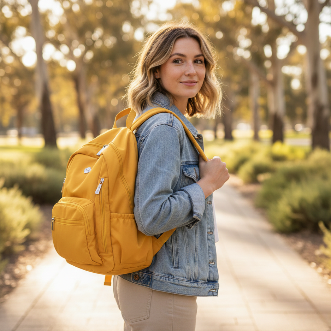 Minimalist Canvas Commuter Bag