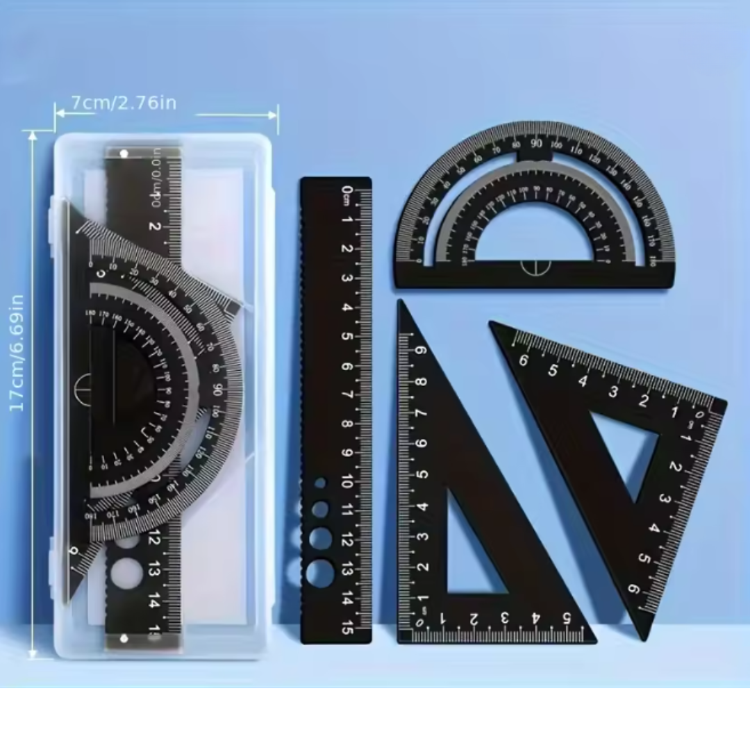 Geometric Ruler Set